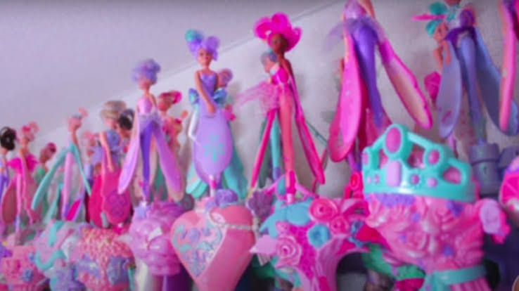 90s Sky Dancers flying fairy dolls