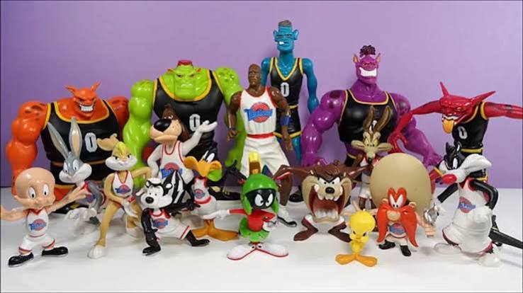 90s Space Jam movie toy tie-ins