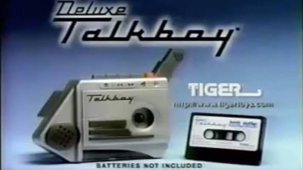 90s Talkboy voice recorder toy