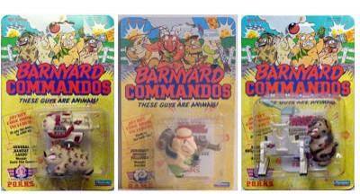 90s Barnyard Commandos toys