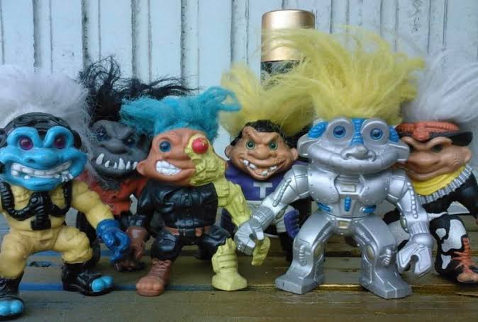 90s Battle Trolls toys