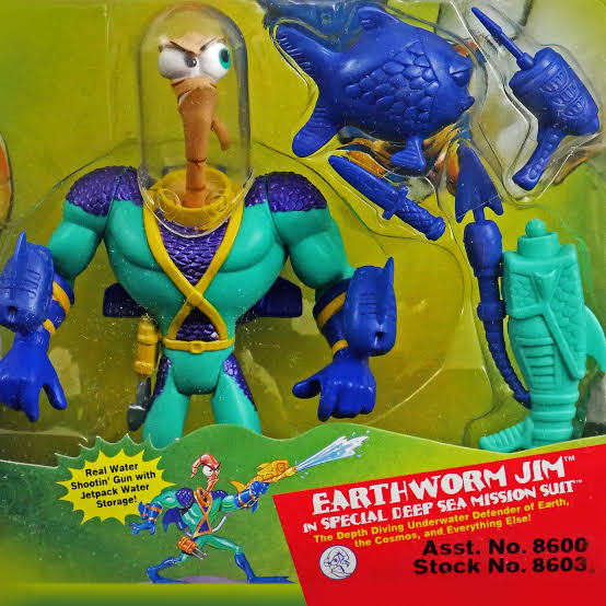 90s Earthworm Jim toys