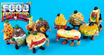 Food Fighters toy figures remembered by 90s kids