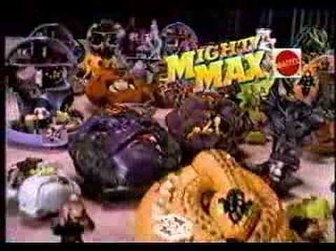 90s Mighty Max pocket playset toys