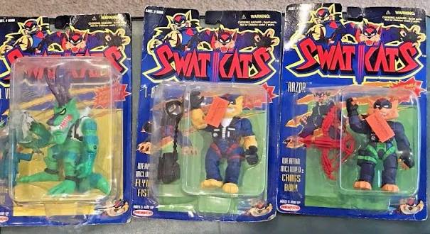 90s Swat Kats toys