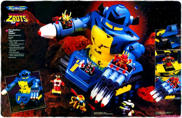 90s Z-Bots robot toys