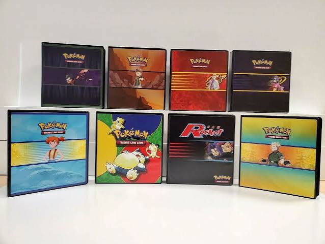 90s trading card binders collectible craze