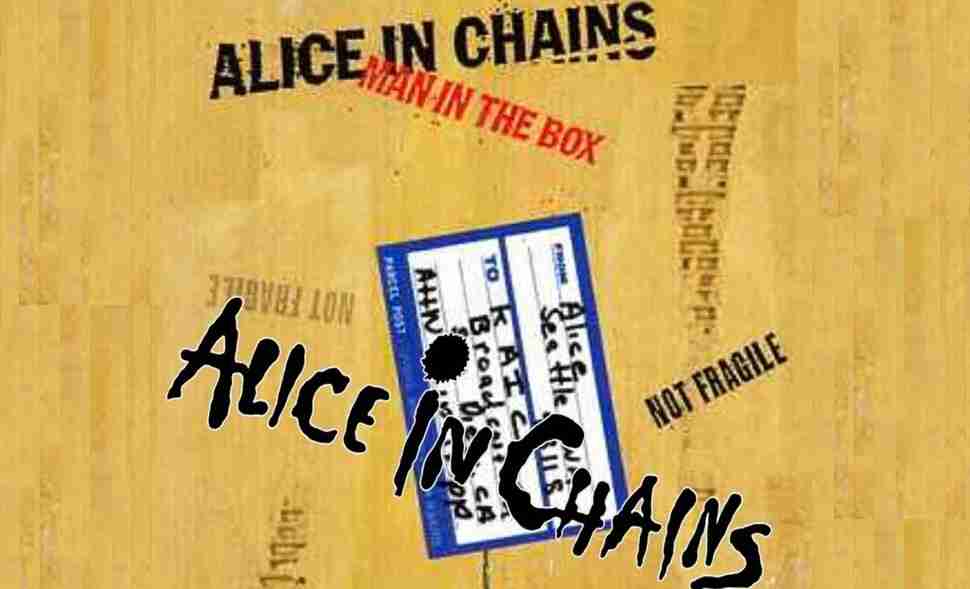 Alice in Chains Man in the Box 90s grunge music video style image