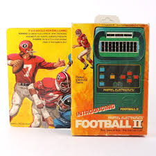 Electronic Football II handheld game from the 1970s