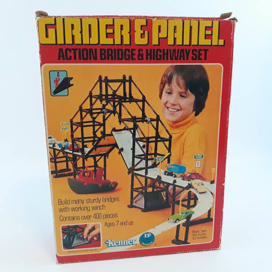 Girder and Panel Building Sets 70s construction toy