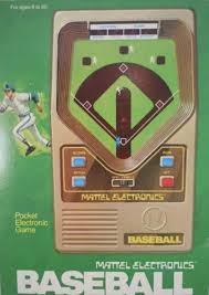 Mattel Electronic Baseball handheld game from the 1970s