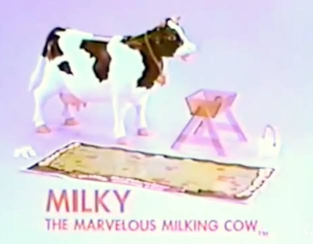 Milky the Marvelous Milking Cow 70s toy