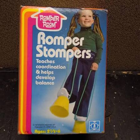 Romper Stompers 70s outdoor balance toy