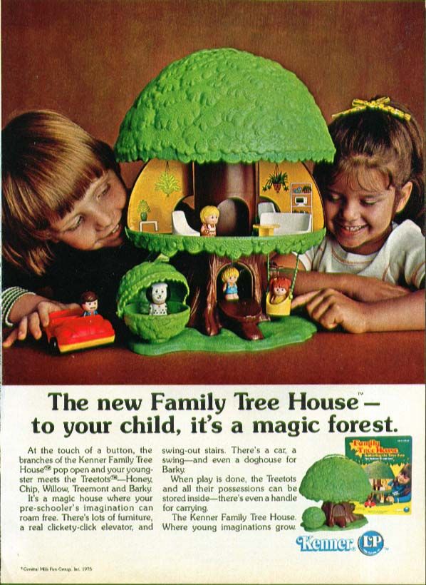 Kenner Tree Tots Family Treehouse toy from the 1970s