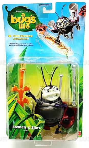 A Bug's Life toys from 1998