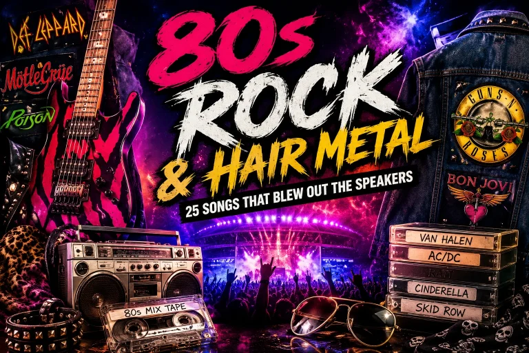 80s Rock & Hair Metal: 25 Songs That Blew Out the Speakers