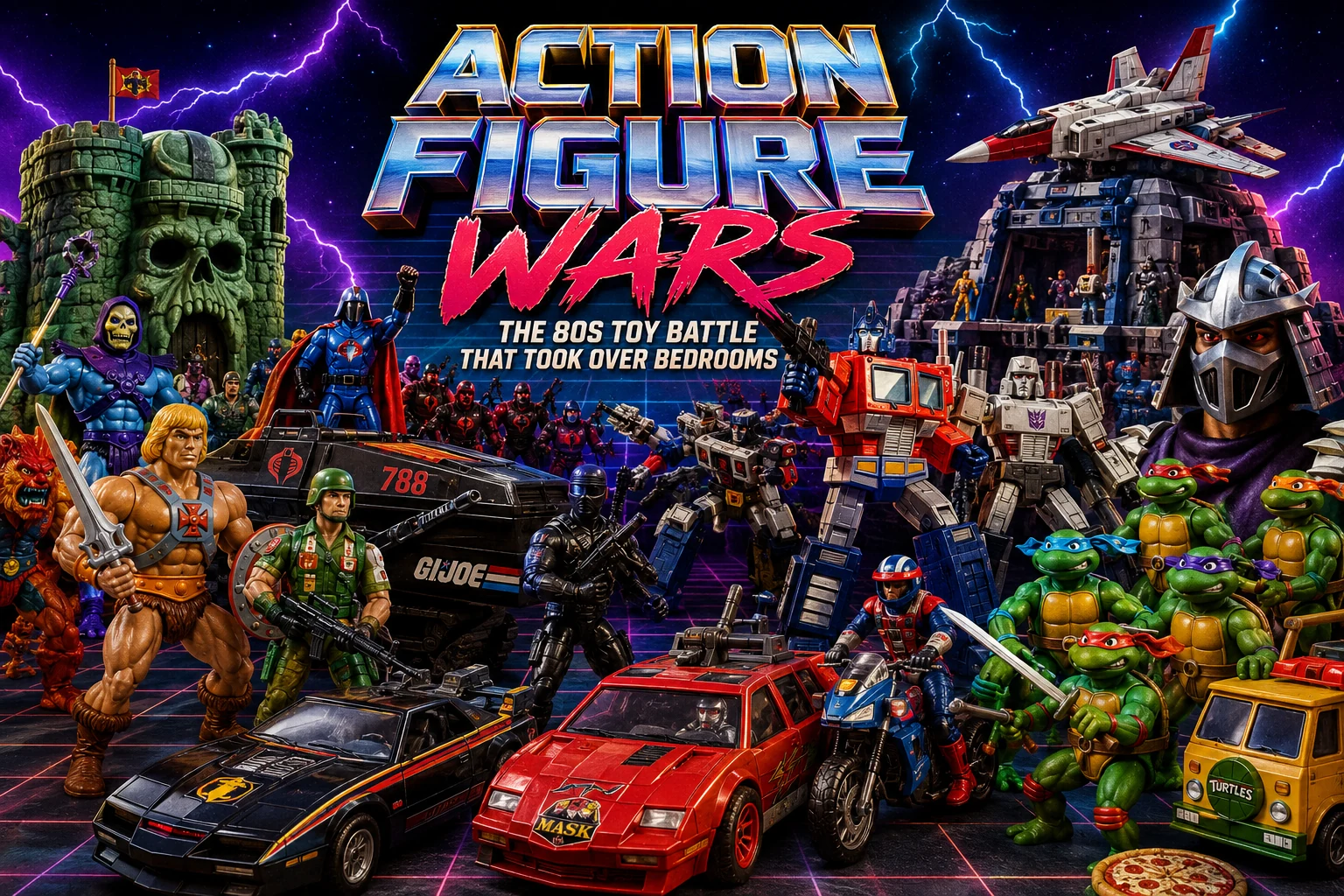 Action Figure Wars: The 80s Toys That Turned Bedrooms Into Battlefields