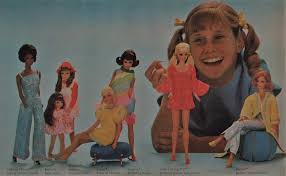 Vintage Barbie dolls from the 1970s