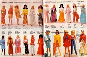 1970s Barbie fashion and design play