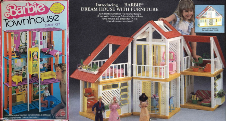 Vintage Barbie Townhouse from the 1970s