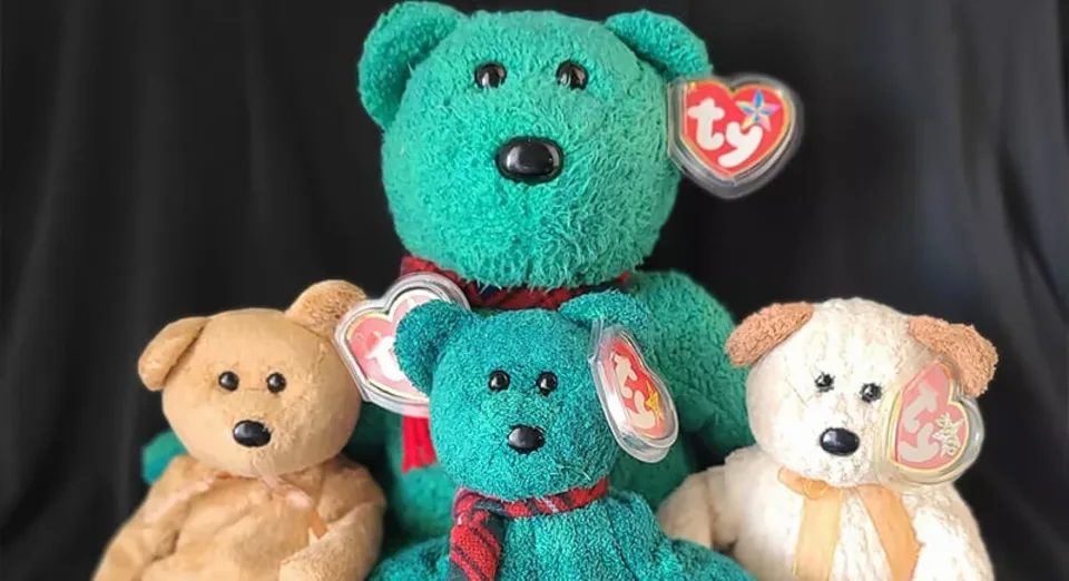 Beanie Babies popular toy of 1996