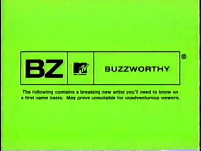 MTV Buzz Clips 90s music video promotion