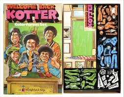 1970s Colorforms reusable play set