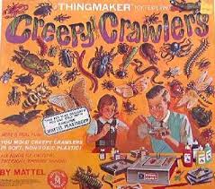 Creepy Crawlers style molded craft toy from the 1970s