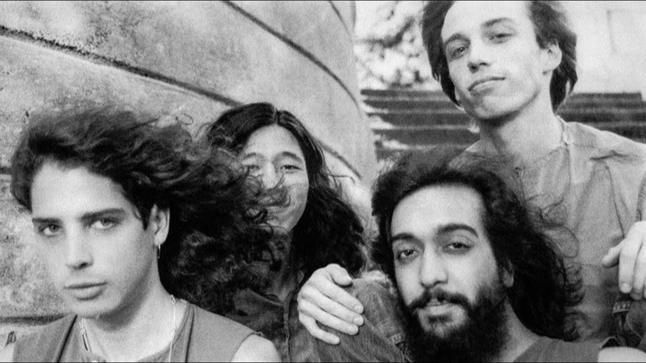 Early Soundgarden band image from the Seattle grunge era