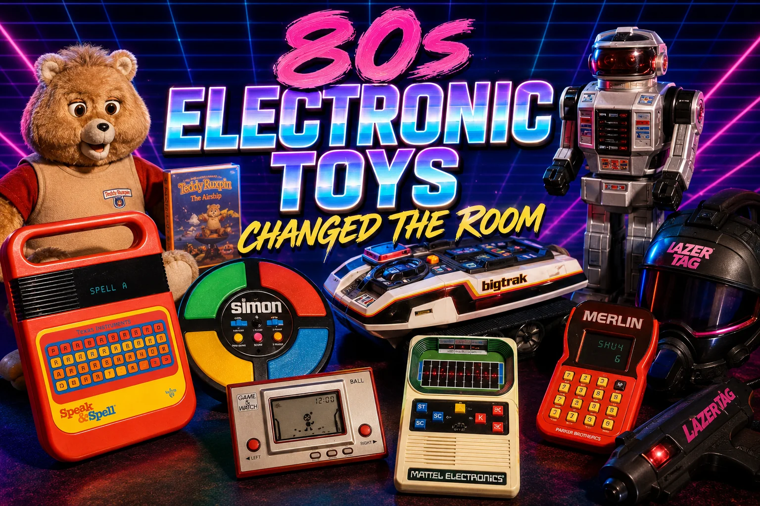 Electronic Toys Changed the Room: How 80s Gadgets Made Childhood Beep