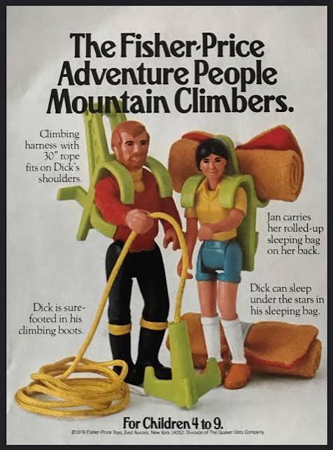 Fisher-Price Adventure People 70s action figures