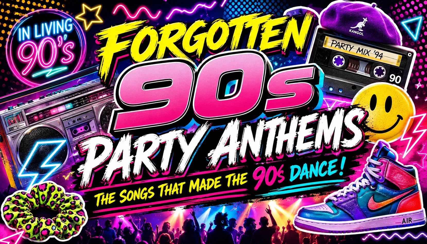 Forgotten 90s Party Anthems That Ruled the Dance Floor