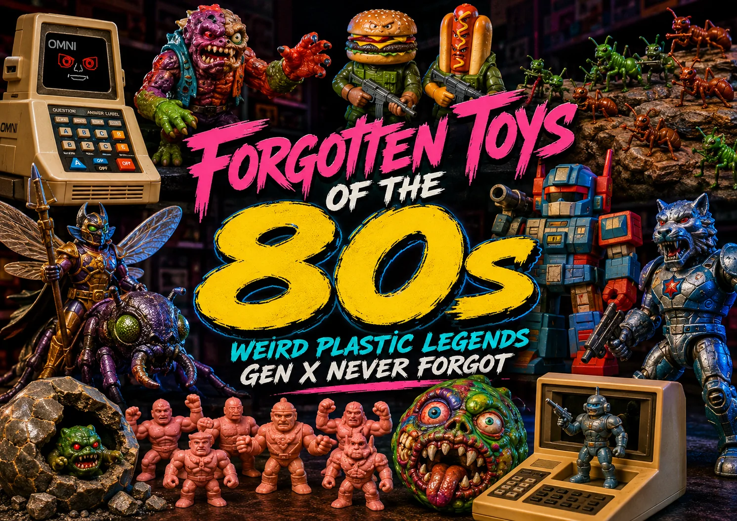 Forgotten Toys of the 80s: Weird Plastic Legends Gen X Never Forgot