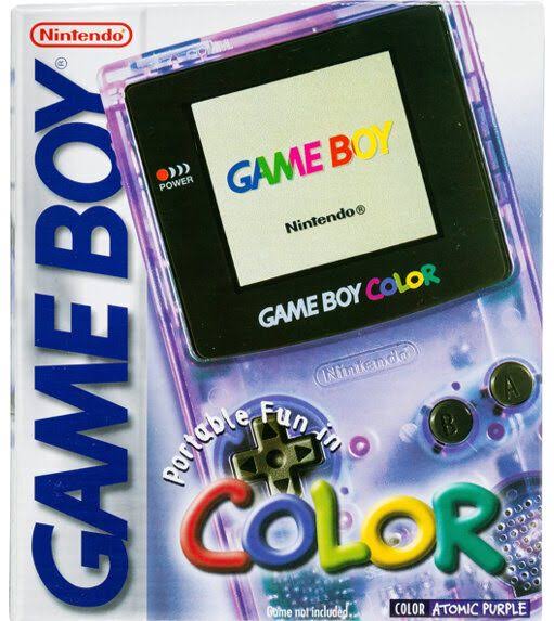 Game Boy Color popular handheld toy of 1998