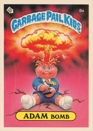 Garbage Pail Kids trading cards from the 1980s