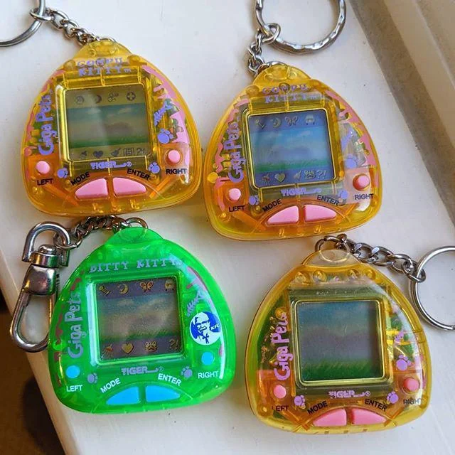 Giga Pets and Nano Pets virtual pets from 1997