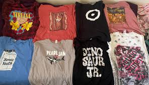 90s grunge band T-shirts