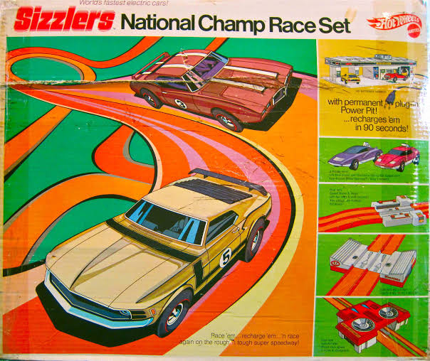 Hot Wheels Sizzlers 70s rechargeable toy cars