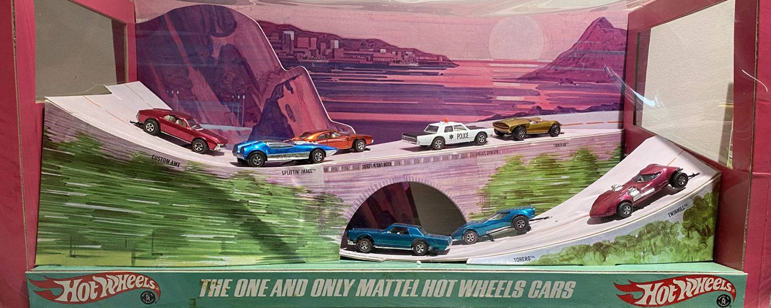 Vintage Hot Wheels Redline cars from the 1970s