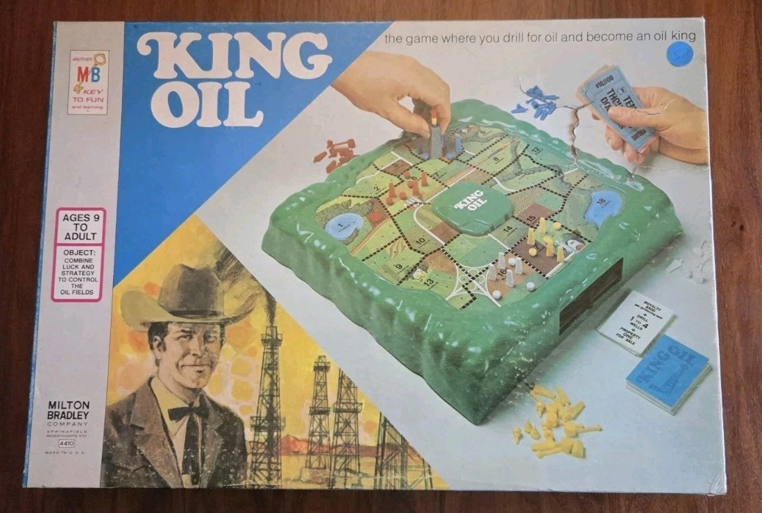 King Oil board game from the 1970s