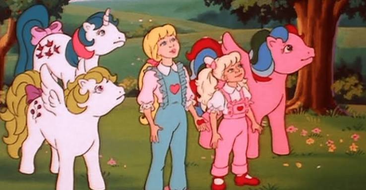 My Little Pony 80s cartoon toy catalog era