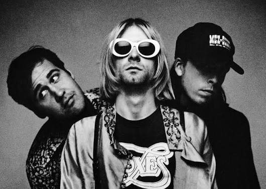 Nirvana fame image for a 90s music culture article