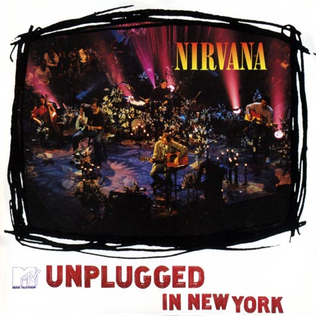 Nirvana MTV Unplugged image for a 90s grunge music article