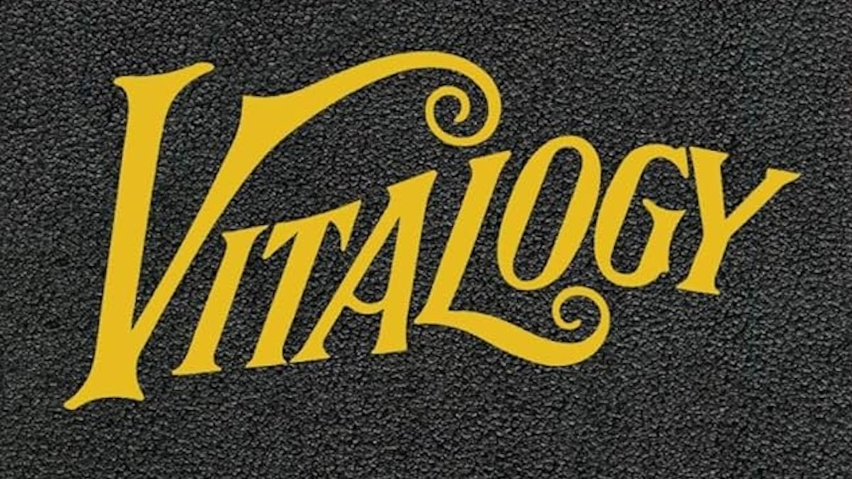 Pearl Jam Vitalogy album cover used in a 90s grunge deep dive