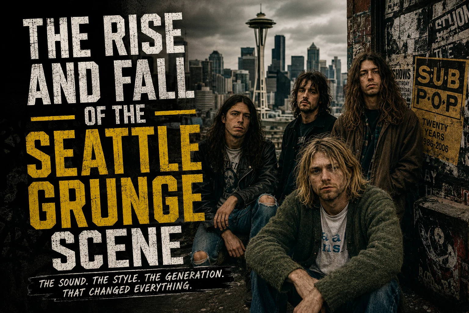 The Rise and Fall of the Seattle Grunge Scene