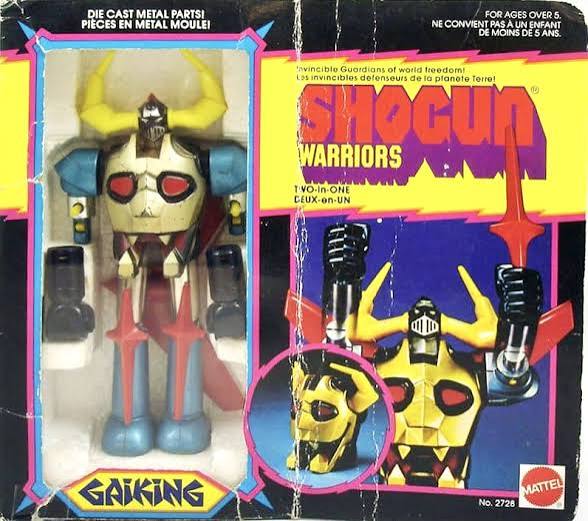 Shogun Warriors 70s giant robot toy