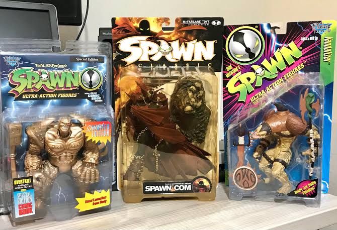 Spawn McFarlane Toys 90s action figures
