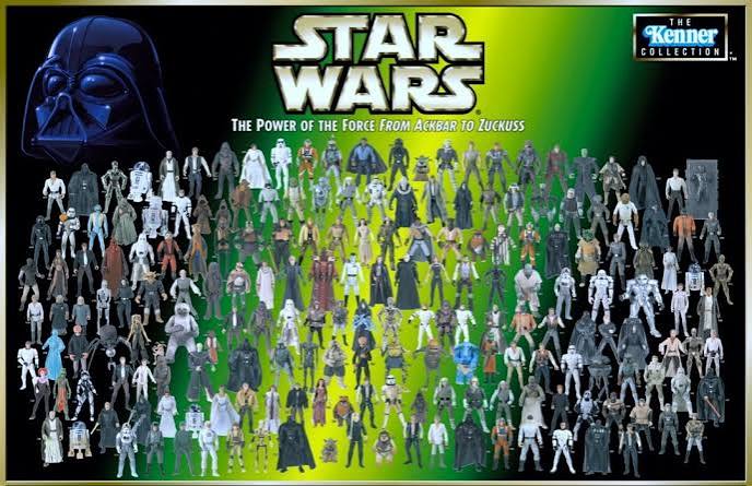 Star Wars Power of the Force 2 90s action figures