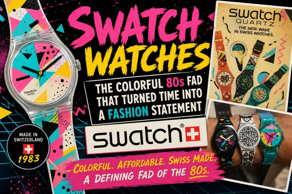 Swatch Watches: The Colorful 80s Fad That Turned Time Into Fashion