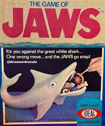 The Game of Jaws board game from the 1970s